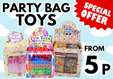 Party Bag Toys From 5p
